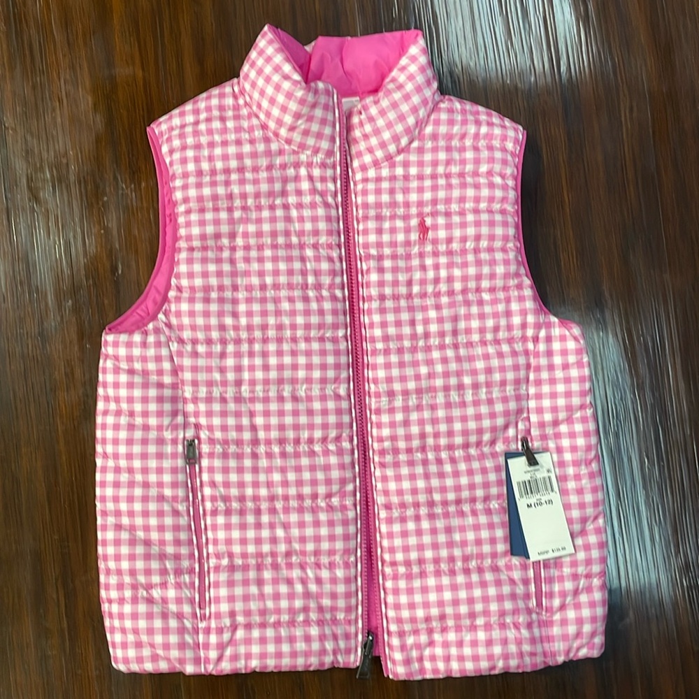 POLO RALPH LAUREN REVERSIBLE VEST NEW
